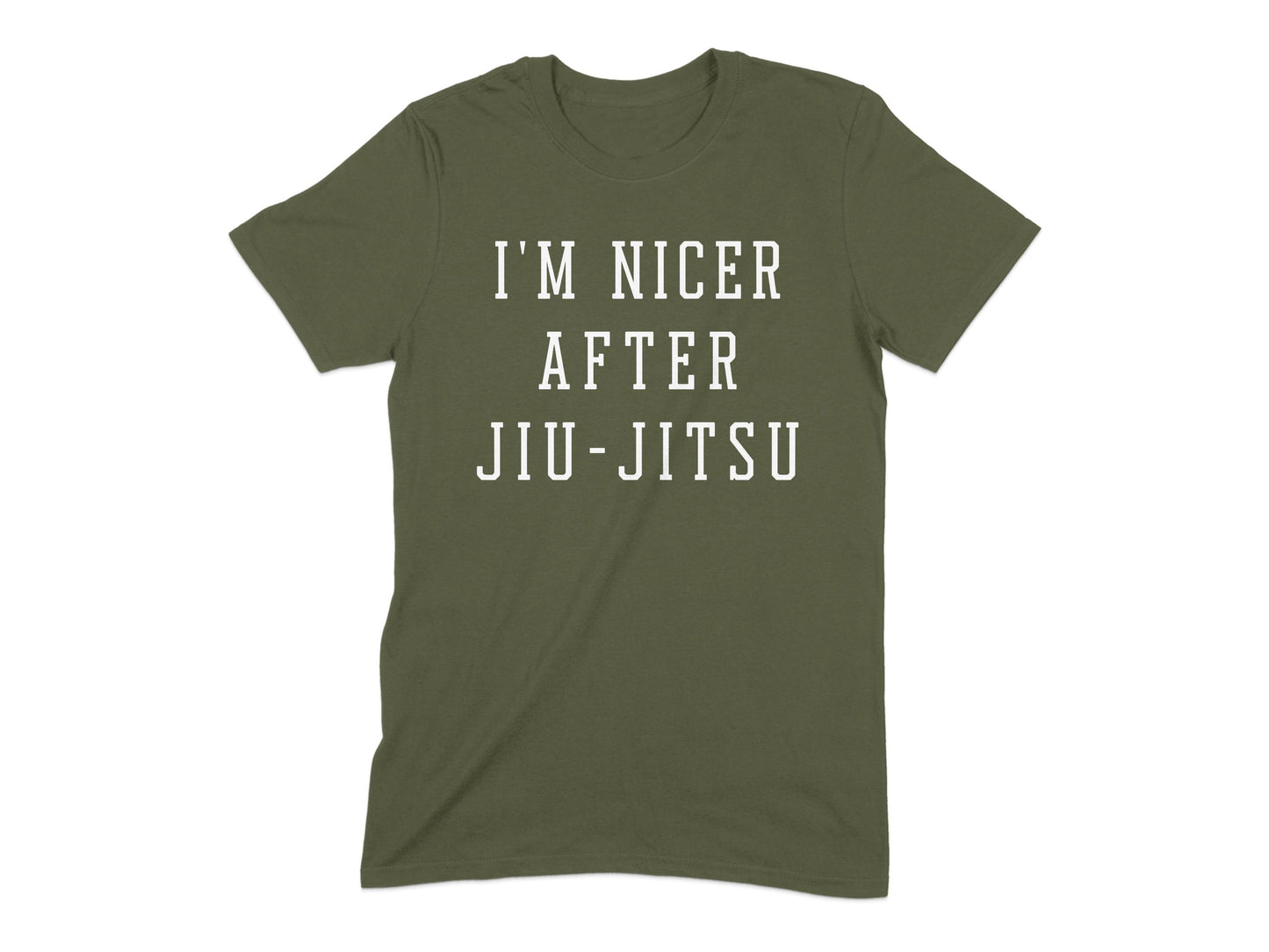 I'm Nicer After Jiu-Jitsu Graphic T-Shirt product