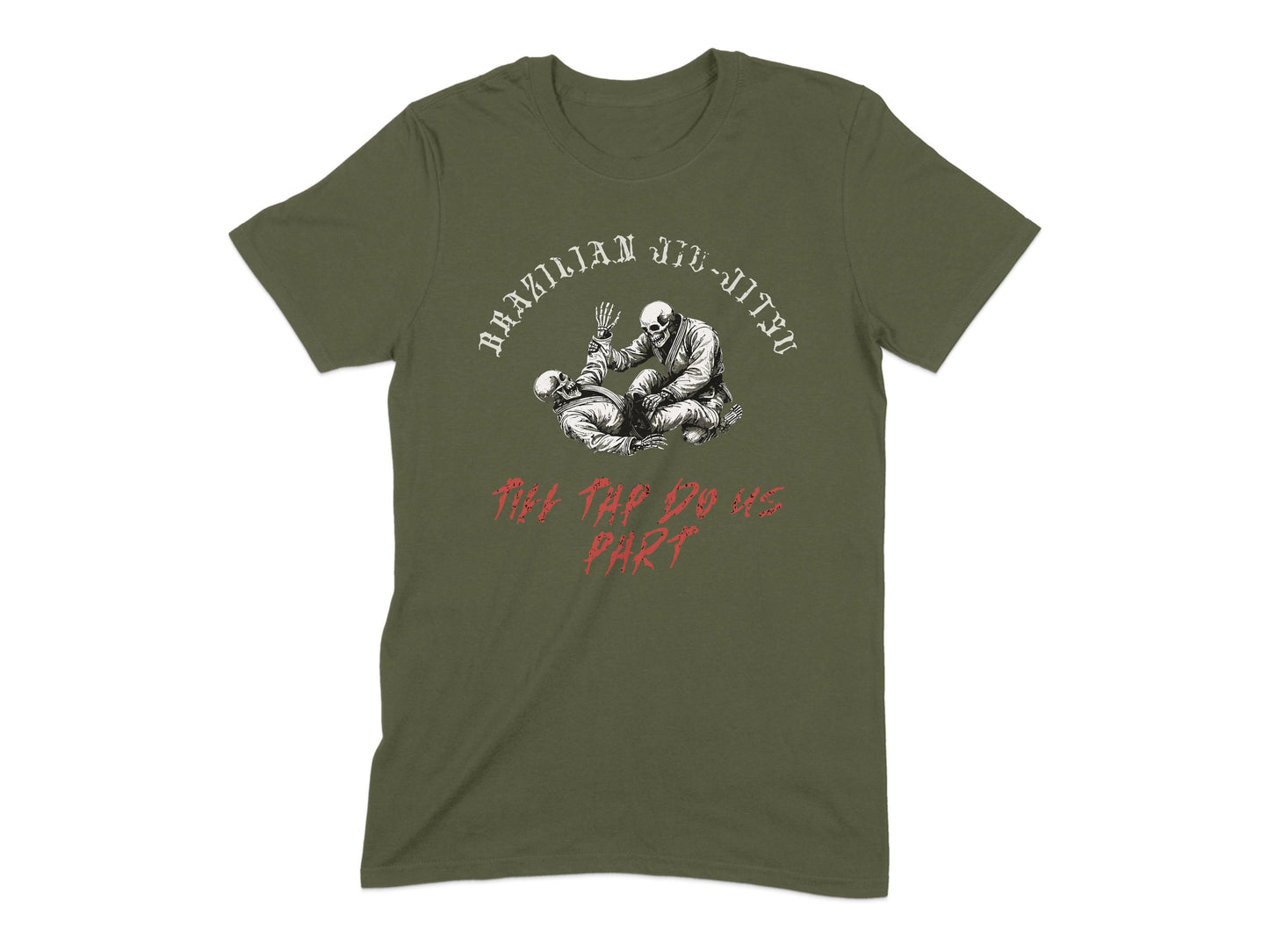 Brazilian Jiu-Jitsu Till The End Graphic Tee product type