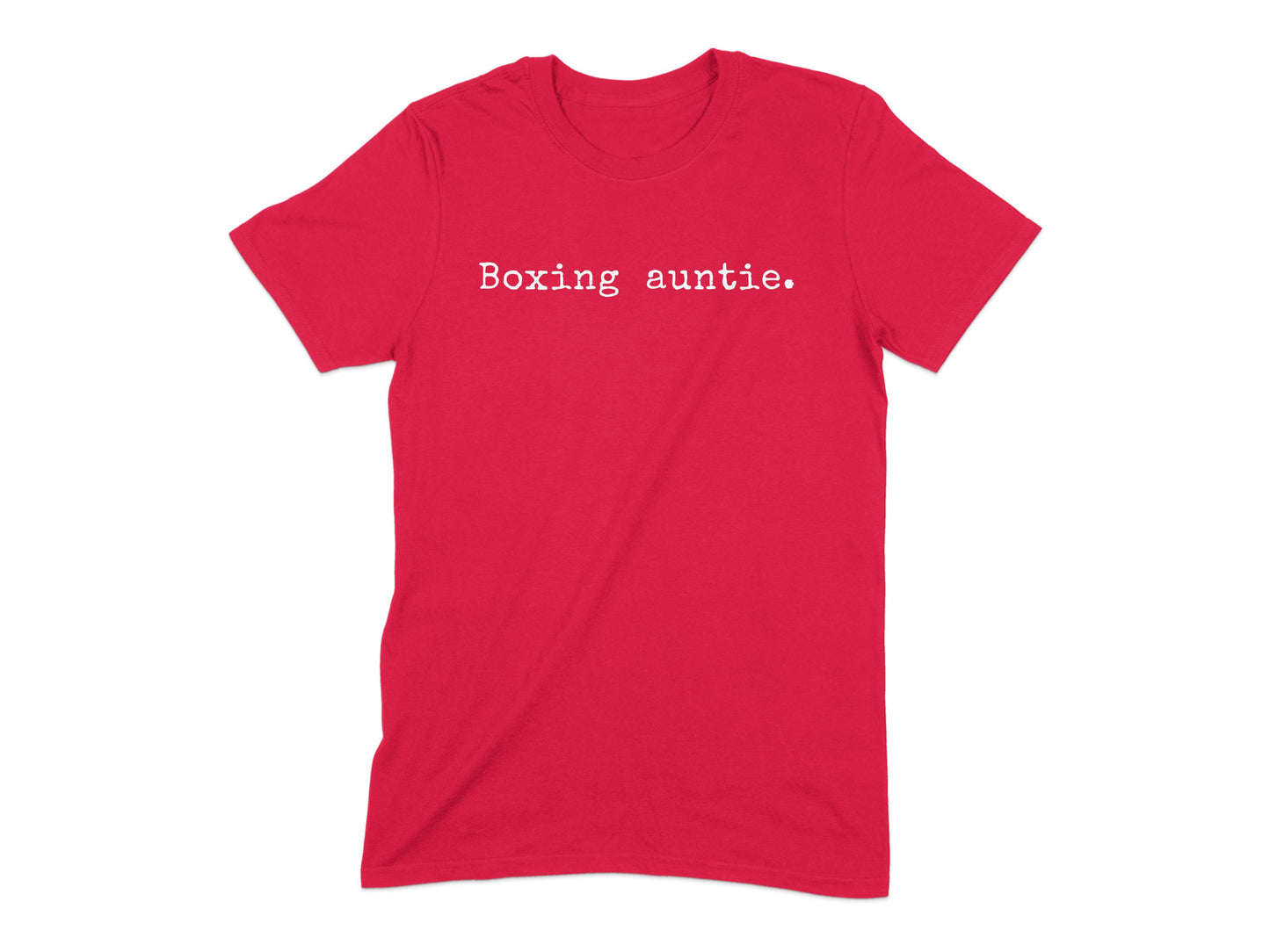 Boxing Auntie Graphic Tee Trendy Comfortable Product