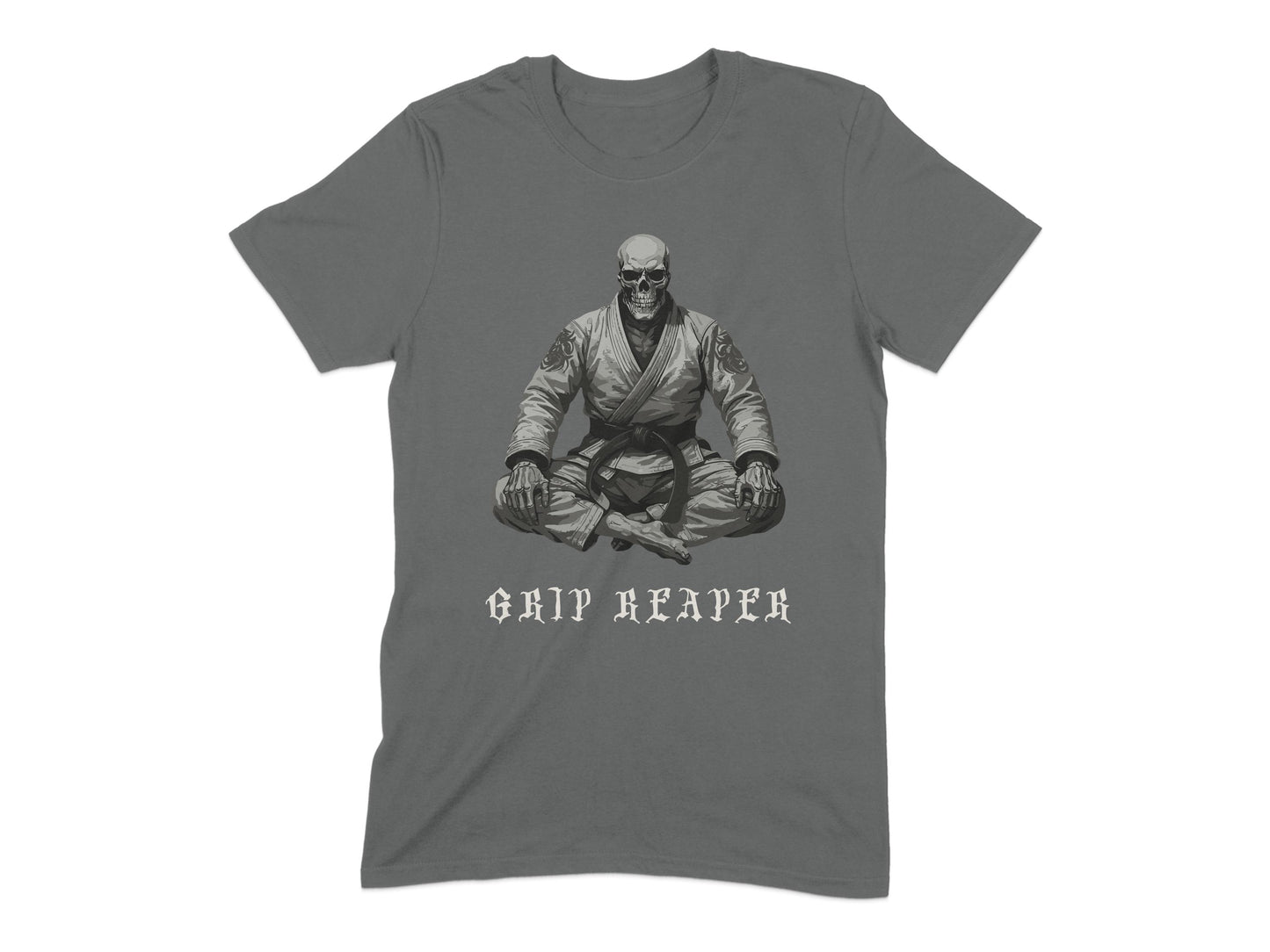 Grip Reaper Skeleton Martial Arts T-shirt product