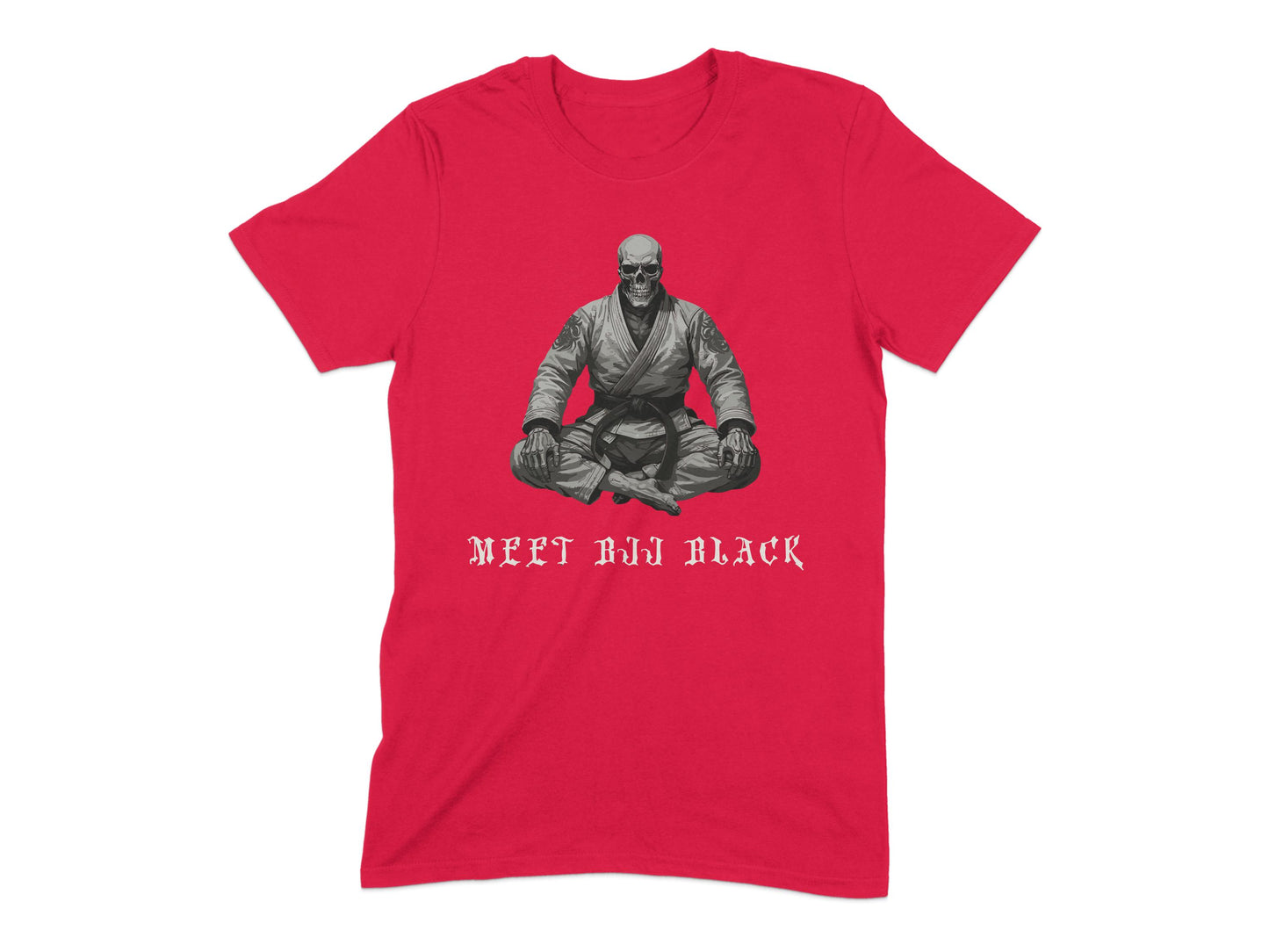 Meet BJJ Black Belt Graphic Tee T-shirt product type