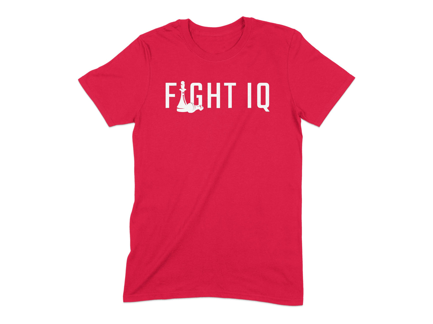Fight IQ Graphic T-Shirt Bright Red Apparel product type