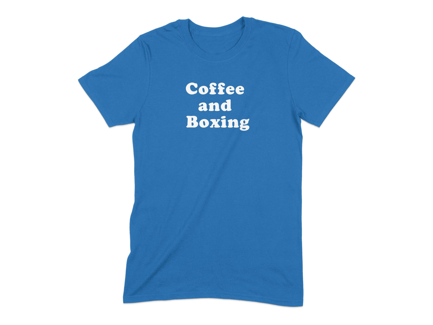 Coffee and Boxing T-shirt product type