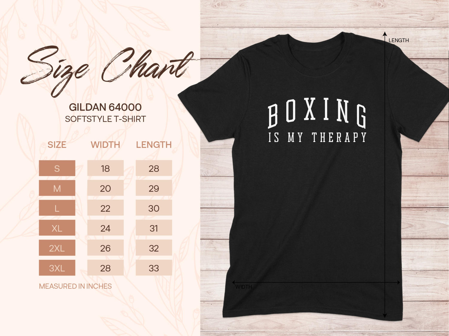Boxing Is My Therapy T-Shirt Softstyle product