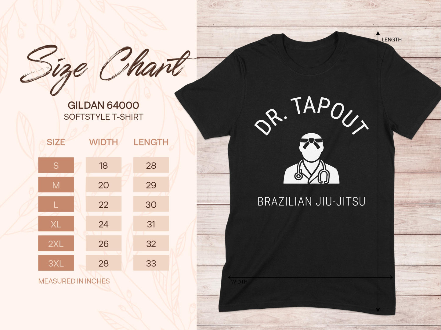 Dr. Tapout Brazilian Jiu-Jitsu T-Shirt product type