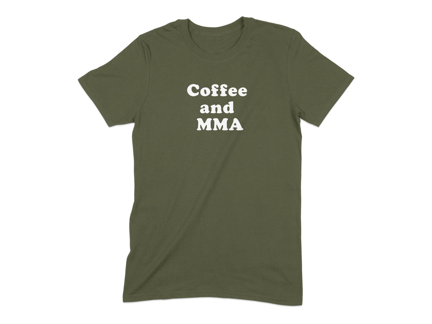 Coffee and MMA Statement Shirt product type