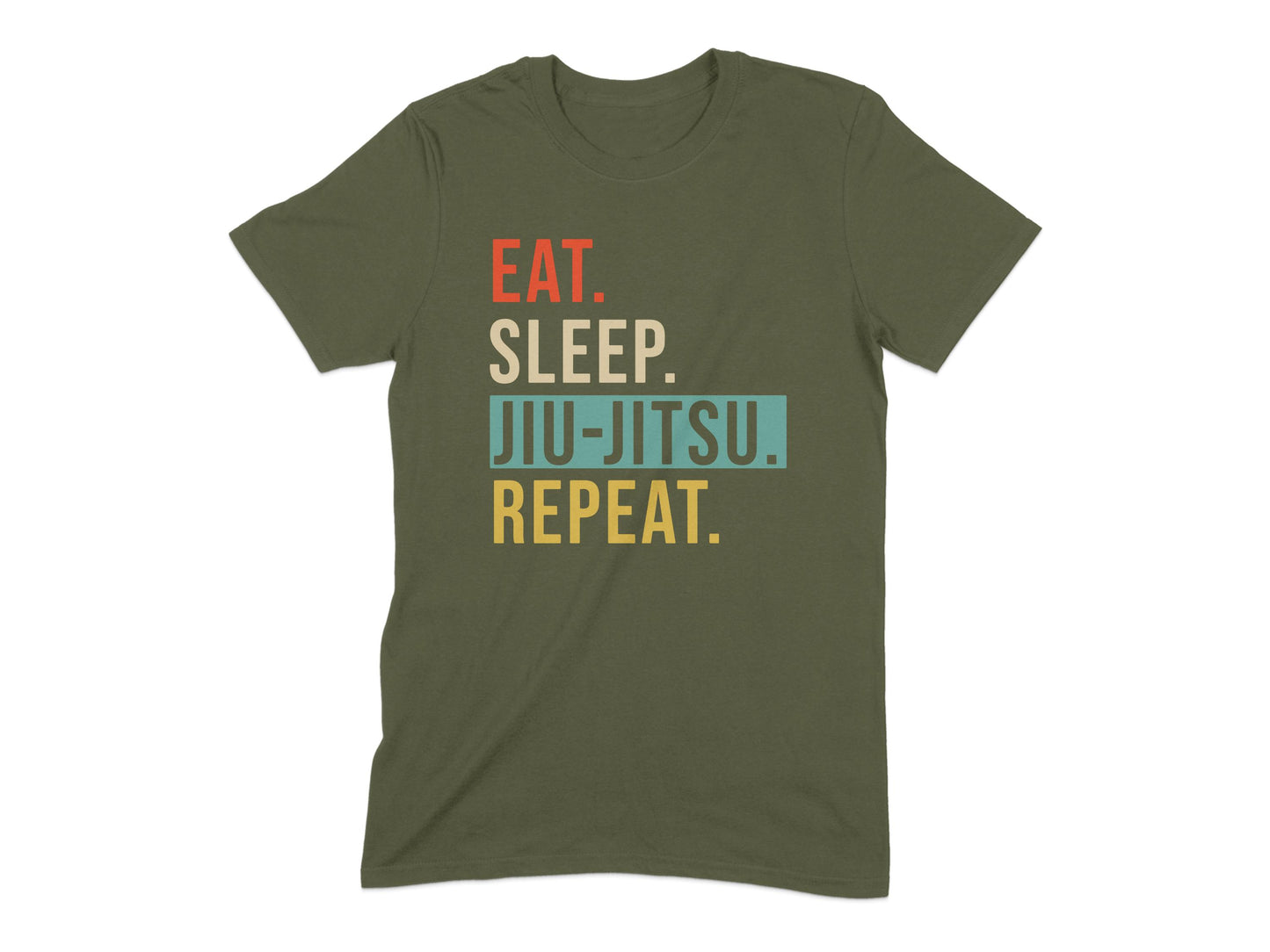 Eat Sleep Jiu-Jitsu Repeat Graphic Tee product