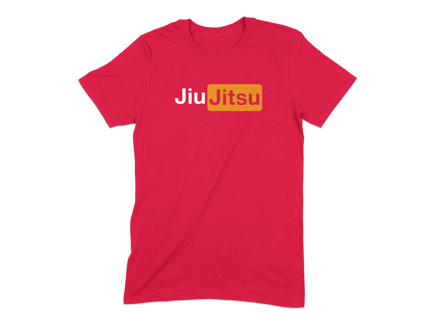 Jiu Jitsu Stylish Red Printed Casual Wear T-shirt product