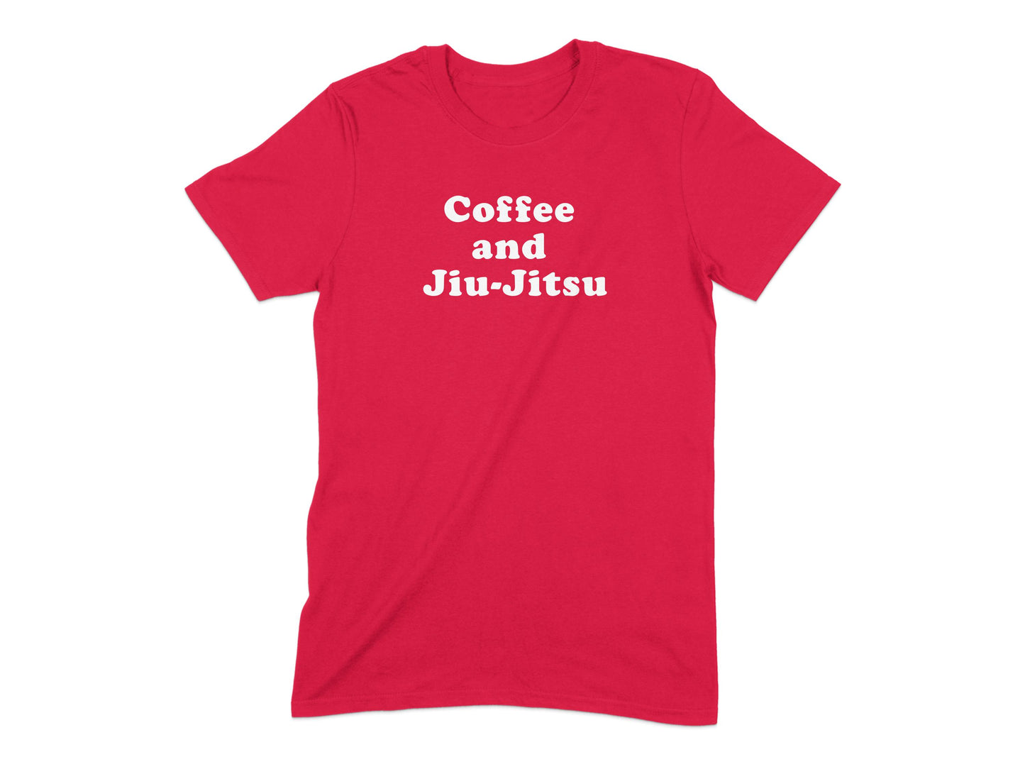 Coffee and Jiu-Jitsu Graphic T-Shirt product type