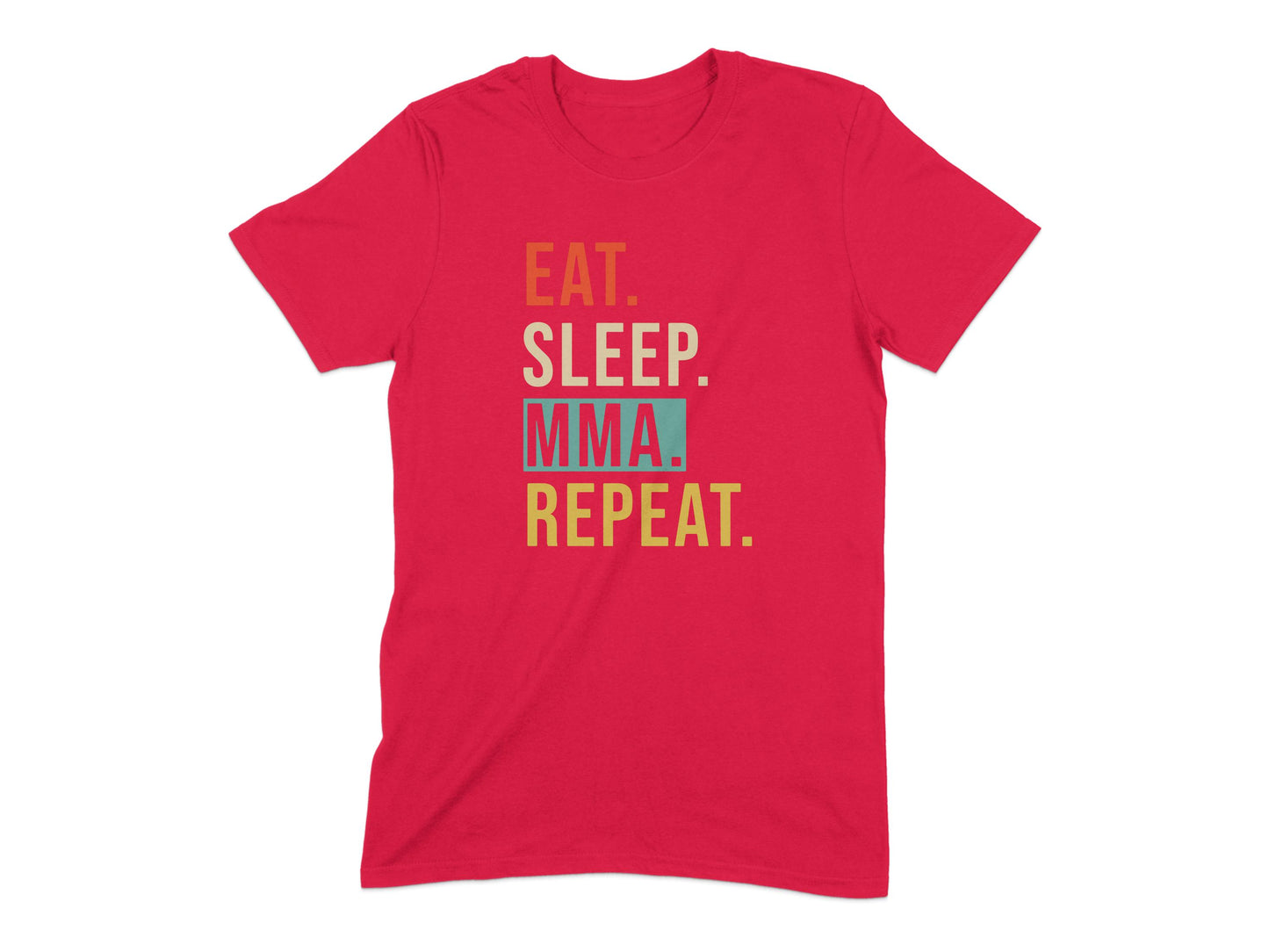 Eat Sleep MMA Repeat Graphic Tee product type