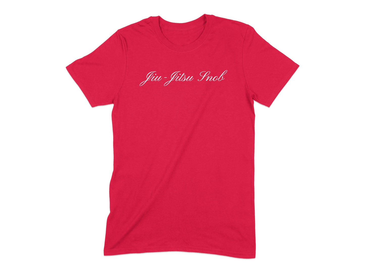 Jiu-Jitsu Snob Graphic Red Short Sleeve T-Shirt product type