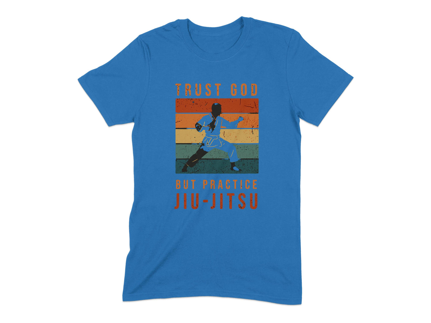 Trust God But Practice Jiu-Jitsu T-Shirt product