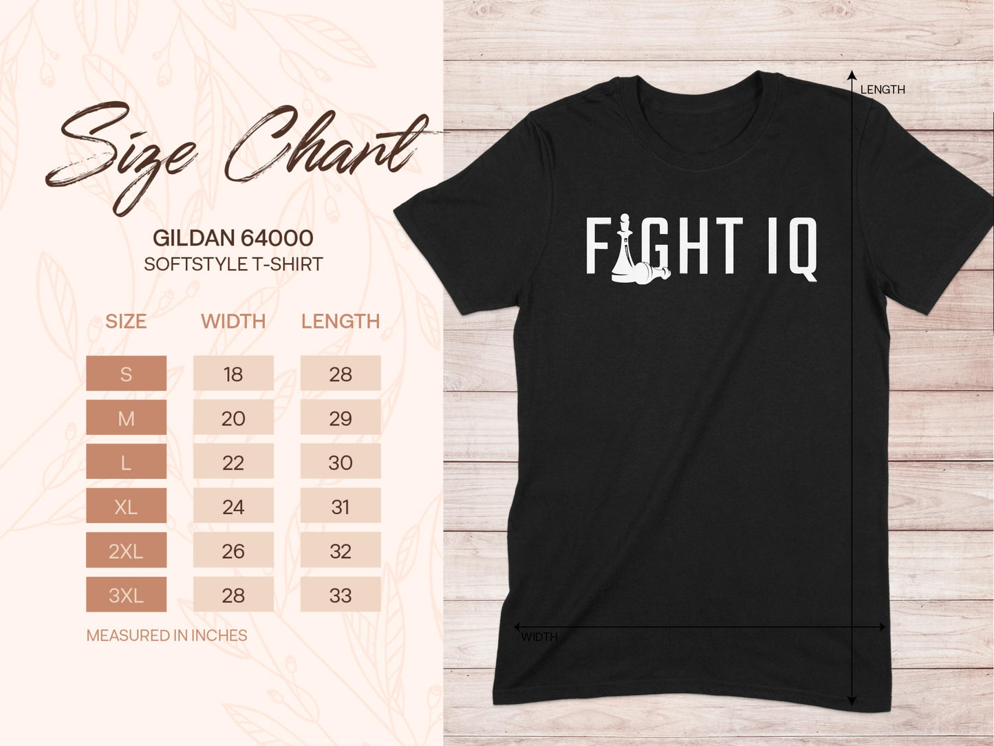 Unique FIGHT IQ Theme Softstyle Creative T-Shirt product