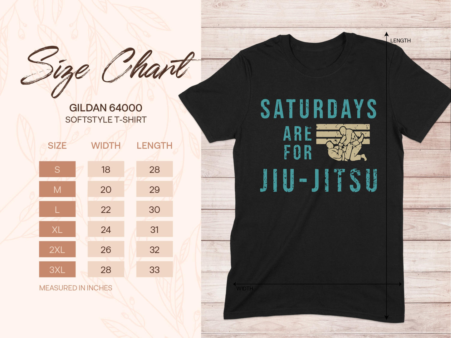 Saturdays Are For Jiu-Jitsu T-Shirt product type