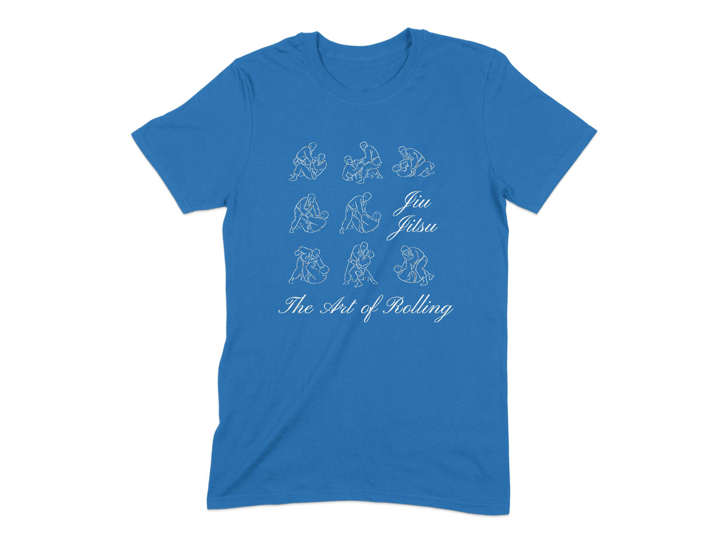 Jiu Jitsu The Art of Rolling Graphic T-Shirt product type