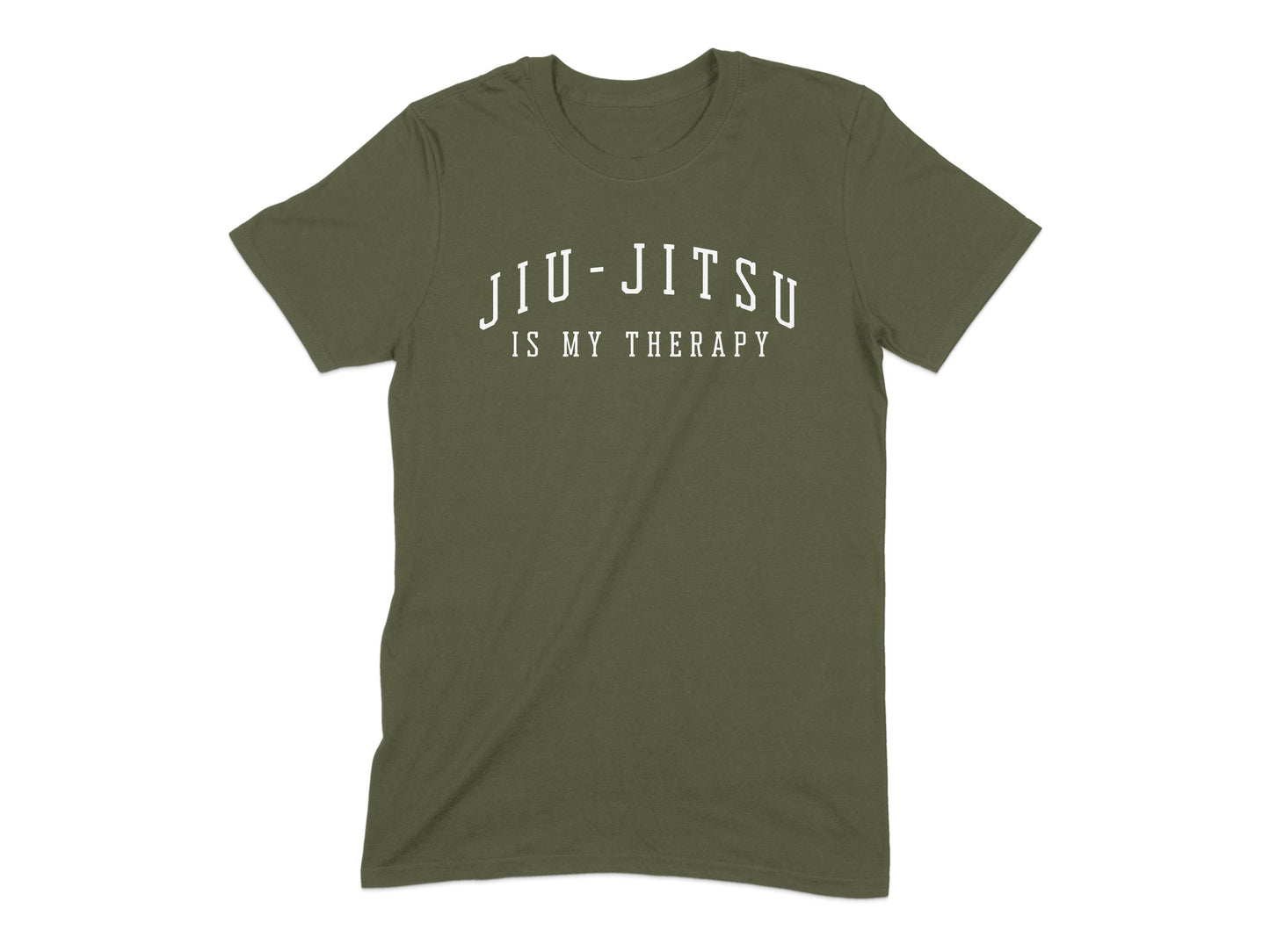 Jiu Jitsu Is My Therapy T-shirt for Martial Arts Fans