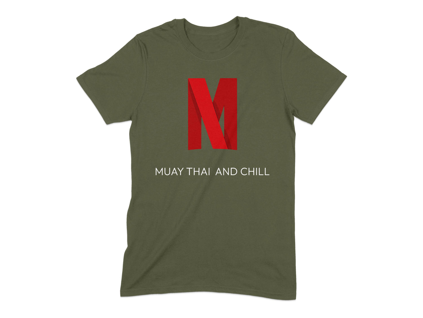 Muay Thai and Chill Graphic T-shirt