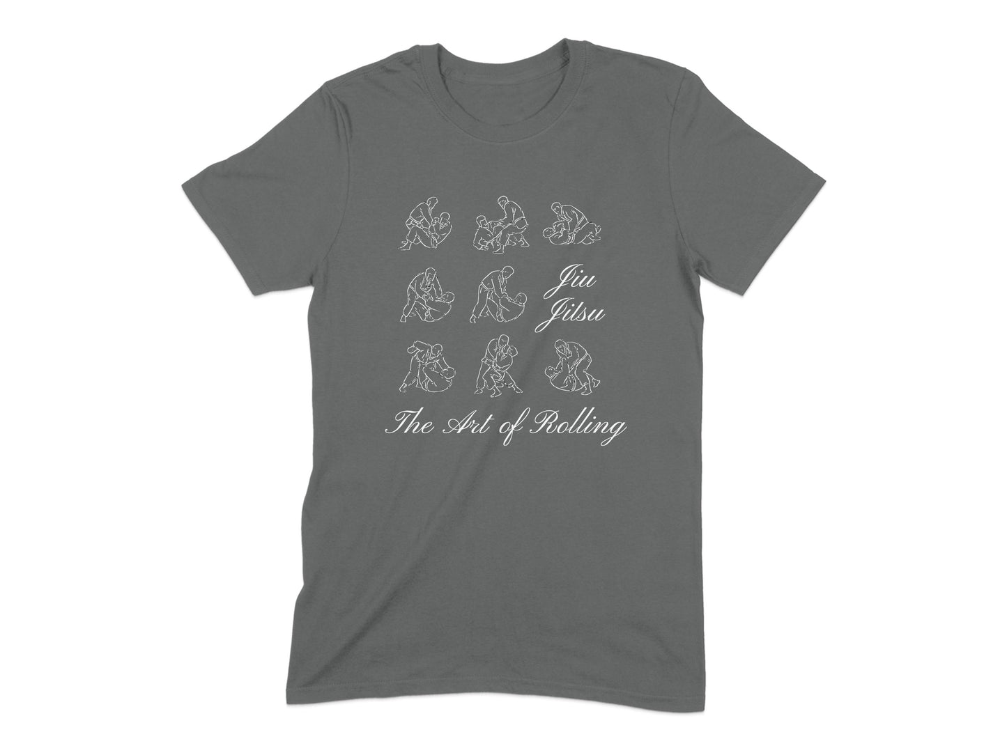 Jiu Jitsu The Art of Rolling Graphic T-Shirt product type