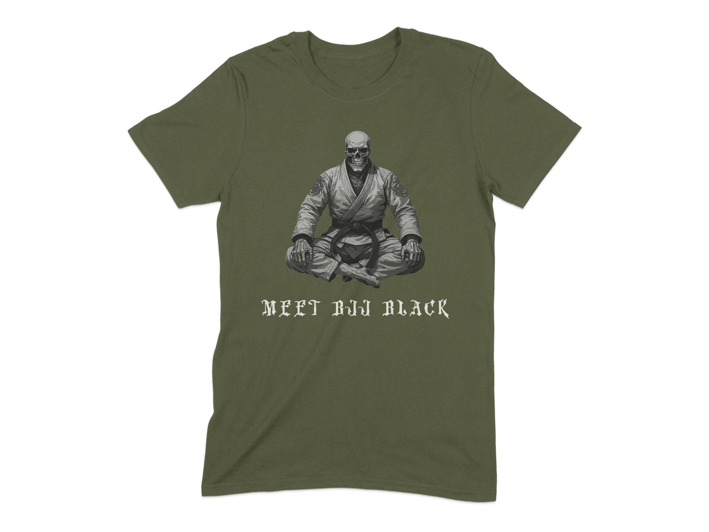 Meet BJJ Black Graphic Tee Martial Arts product