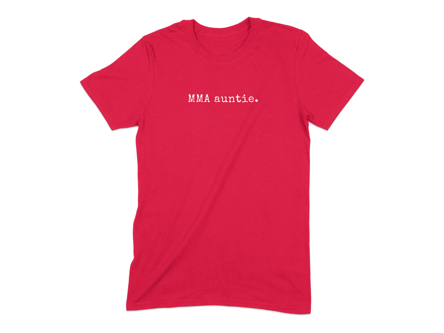 MMA auntie graphic T-shirt product type