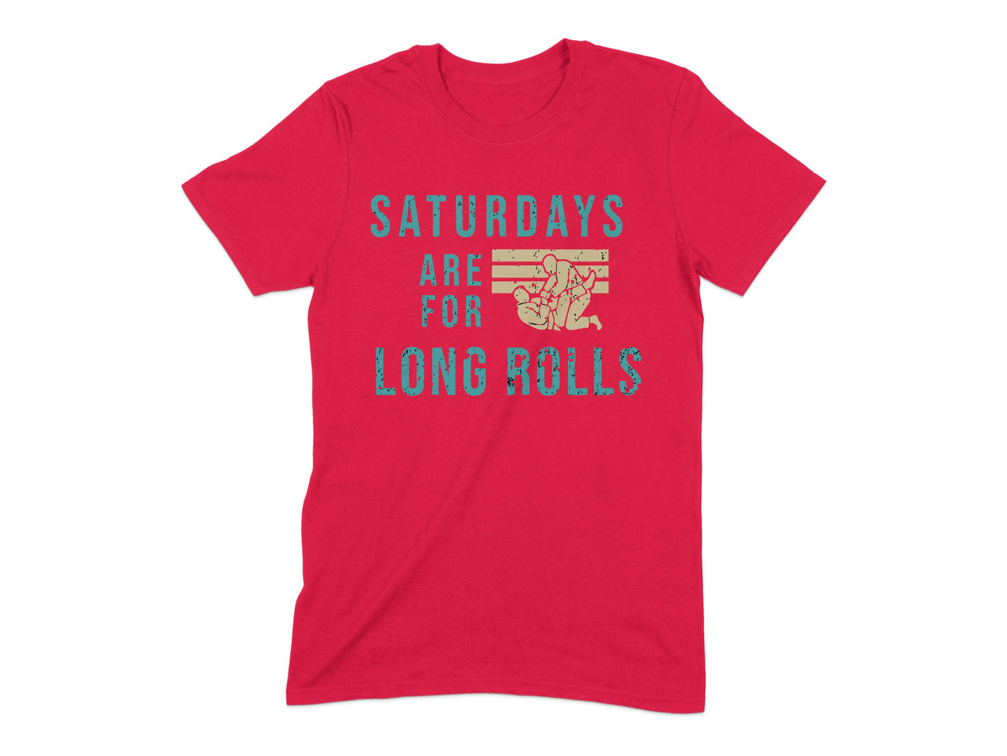 Saturdays Are For Long Rolls Printed T-shirt product type