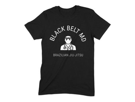 Black Belt MD Brazilian Jiu-Jitsu T-Shirt product type