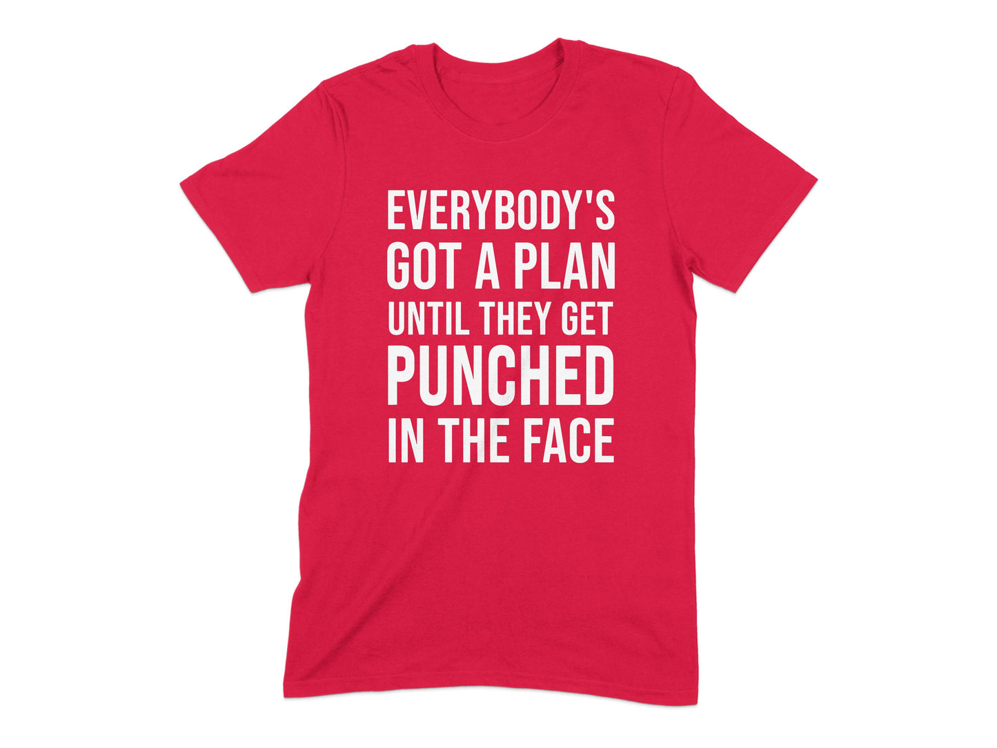 Everybody's Got a Plan Until They Get Punched T-Shirt product