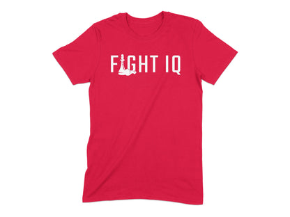 Fight IQ Graphic T-Shirt Bright Red Apparel product type