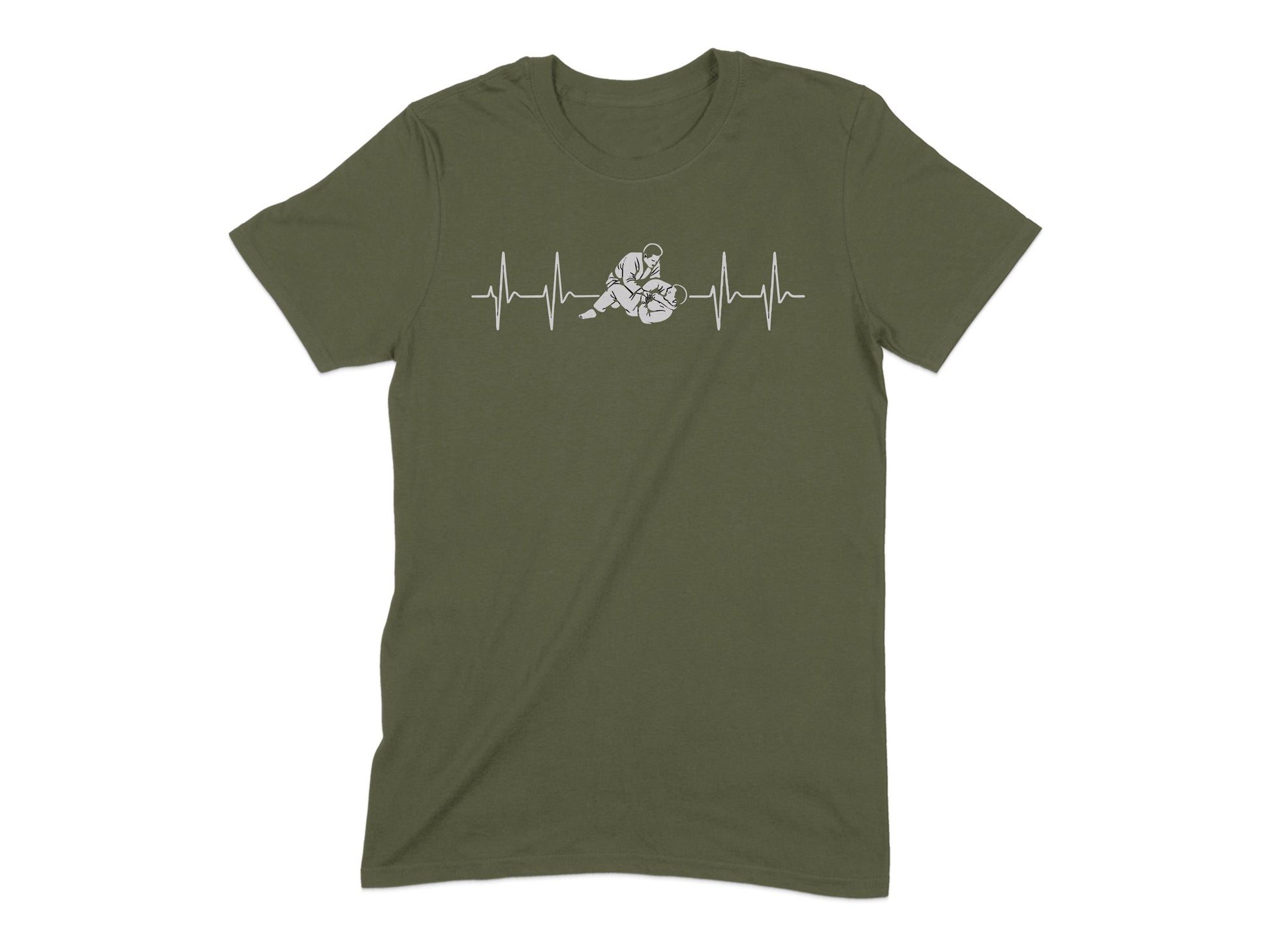 Fitness Motivational Heartbeat Graphic T-shirt product type