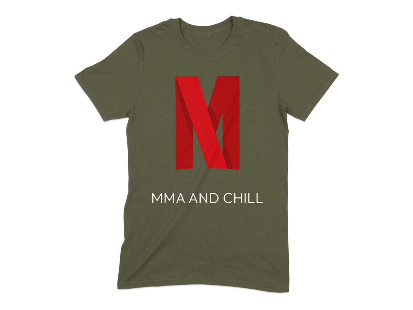 MMA and Chill Graphic Tee shirt product type