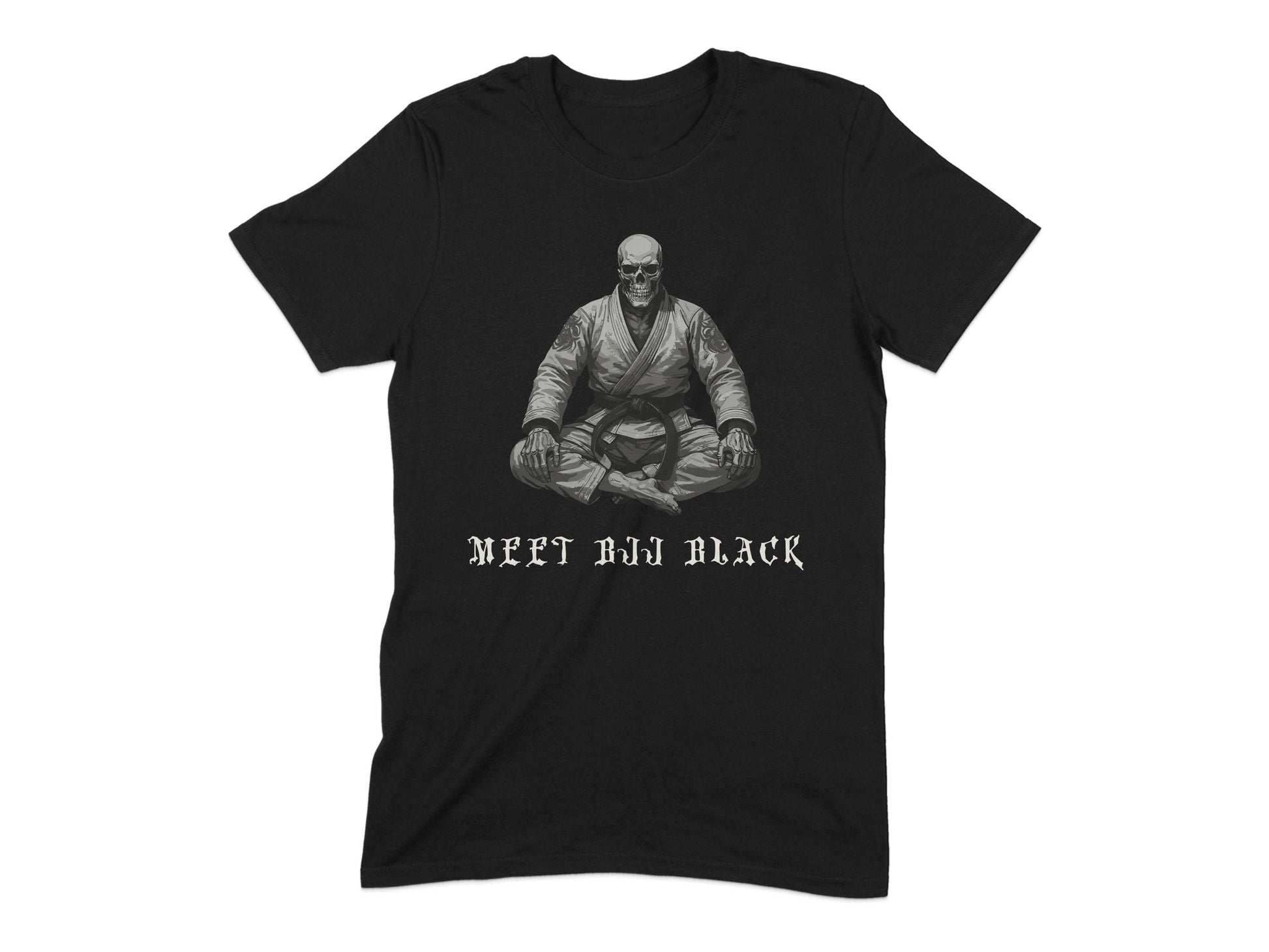 Meet BJJ Black Martial Arts Graphic Tee product type