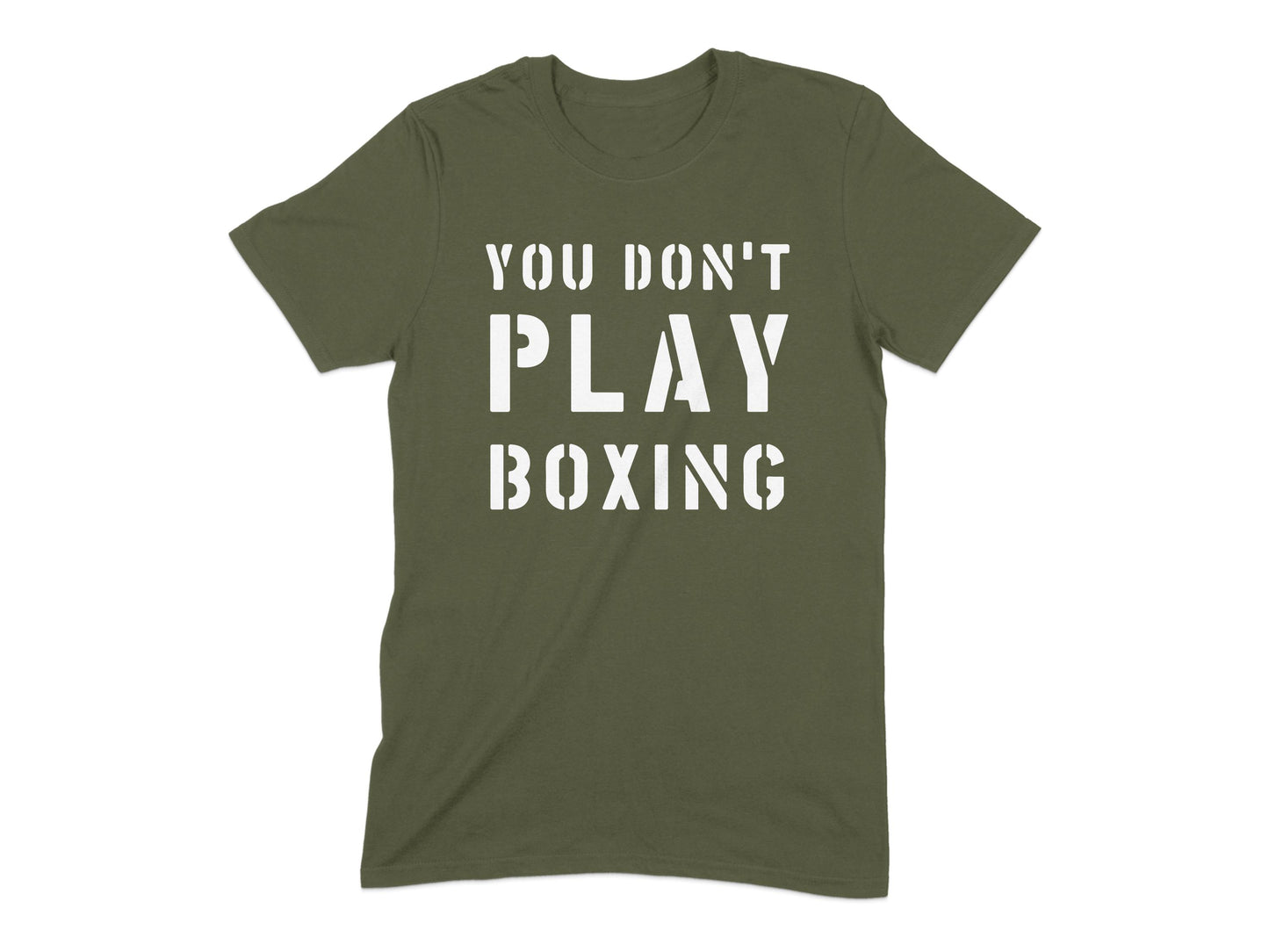 You Don't Play Boxing Graphic T-Shirt product