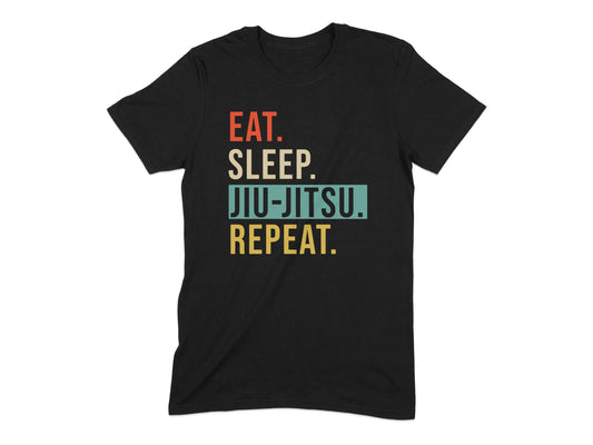 Eat Sleep Jiu-Jitsu Repeat Graphic T-shirt product type