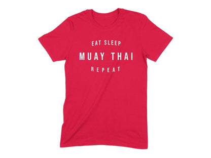 Eat Sleep Muay Thai Repeat T-shirt product type
