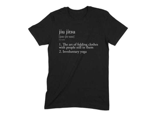 Jiu Jitsu Involuntary Yoga Funny Printed Shirt product