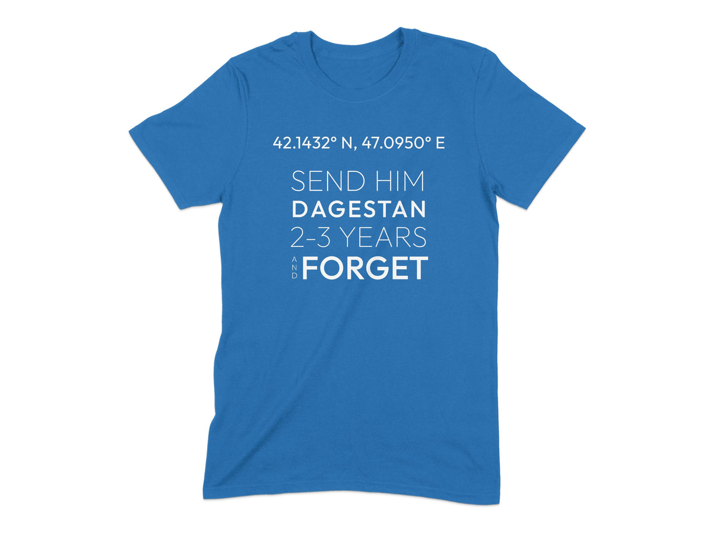 Send Him Dagestan 2 3 Years Yellow Text T-Shirt product type