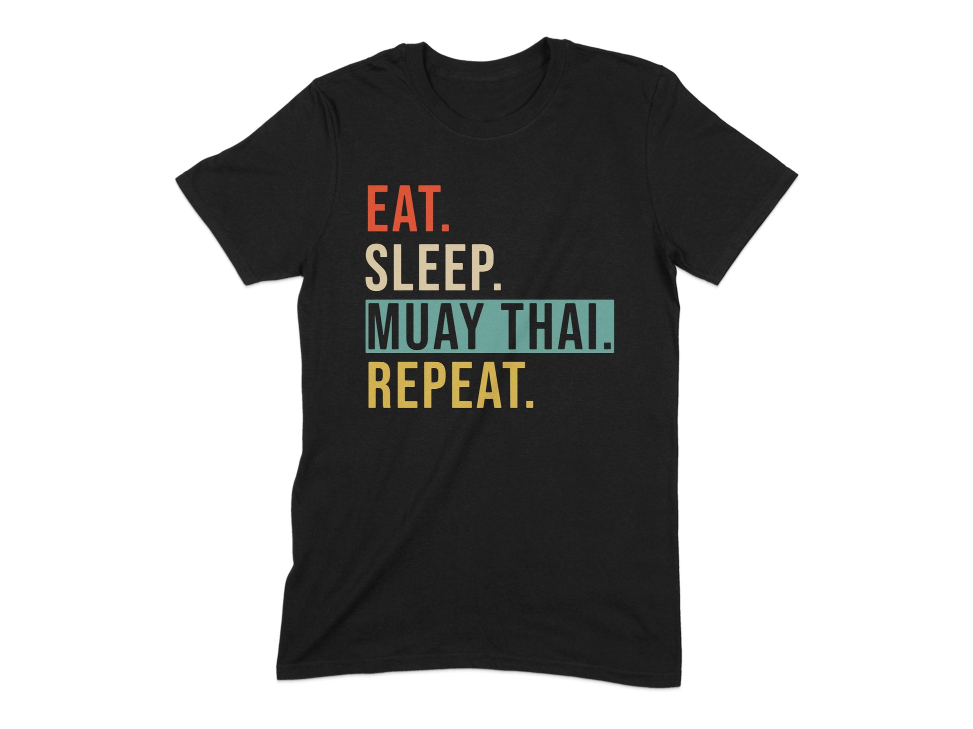Eat Sleep Muay Thai Repeat Graphic T-shirt product
