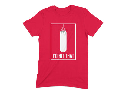 I'd Hit That Casual Graphic Print Tee product type