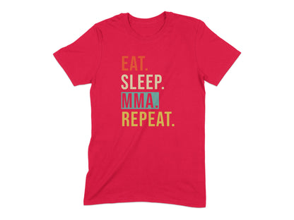 Eat Sleep MMA Repeat Graphic Tee product type