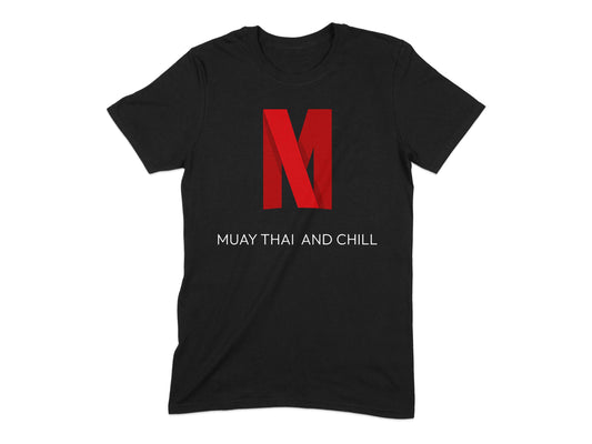 Muay Thai And Chill Statement Tee product type