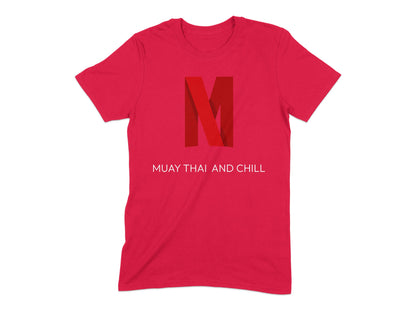 Muay Thai and Chill Graphic T-shirt product type