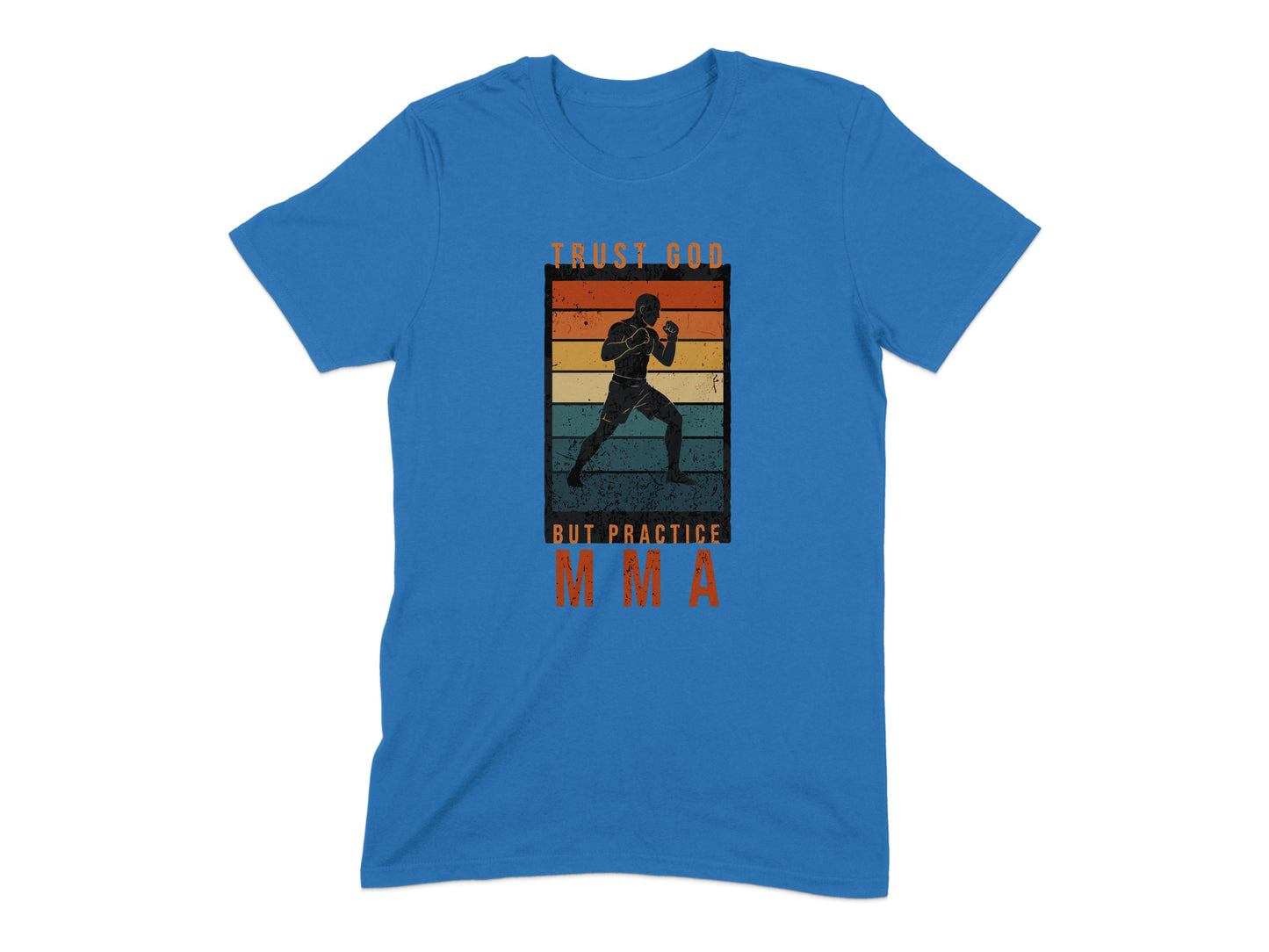 Trust God But Practice MMA Graphic T-shirt product