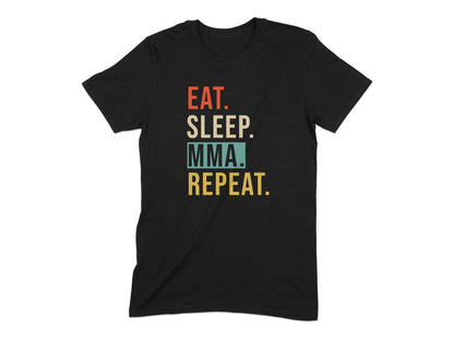 Eat Sleep MMA Repeat Graphic Tee product type