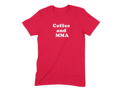 Coffee and MMA Stylish Graphic T-shirt product type