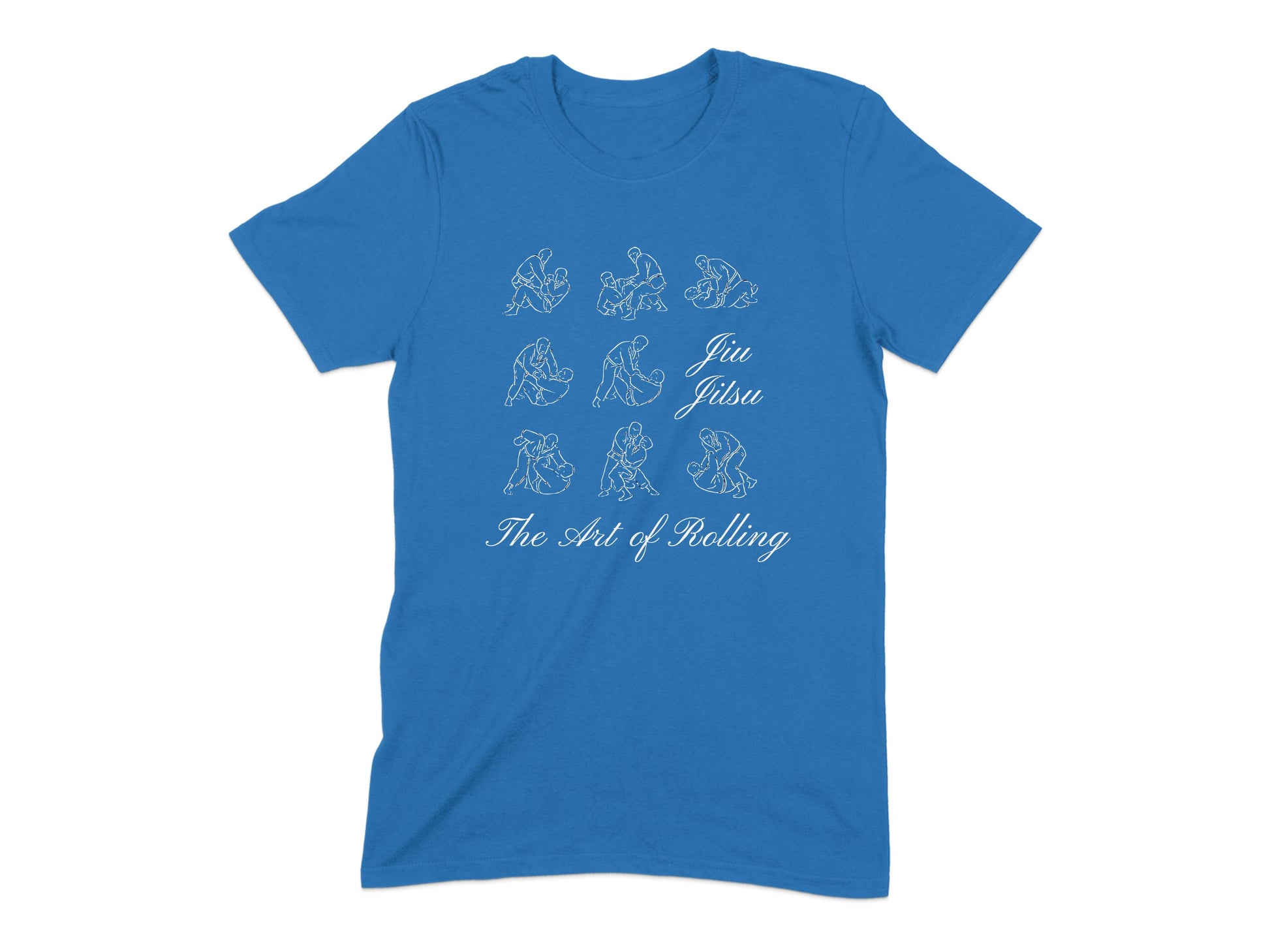 Jiu Jitsu The Art of Rolling Graphic T-Shirt product type