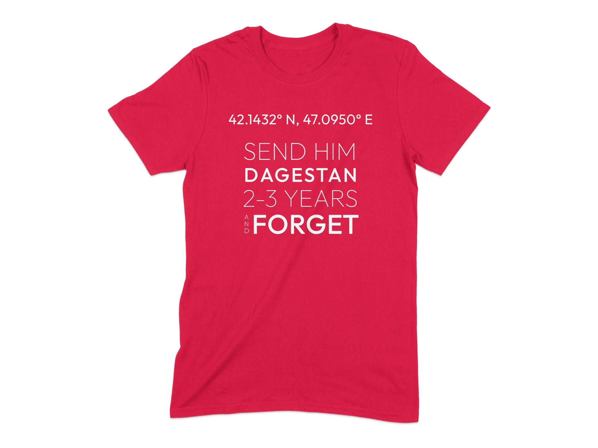 Send Him Dagestan 2-3 Years Forget T-shirt product type