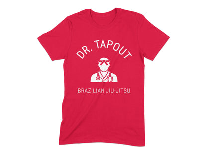 Dr Tapout Brazilian Jiu-Jitsu Red Graphic T-shirt product type