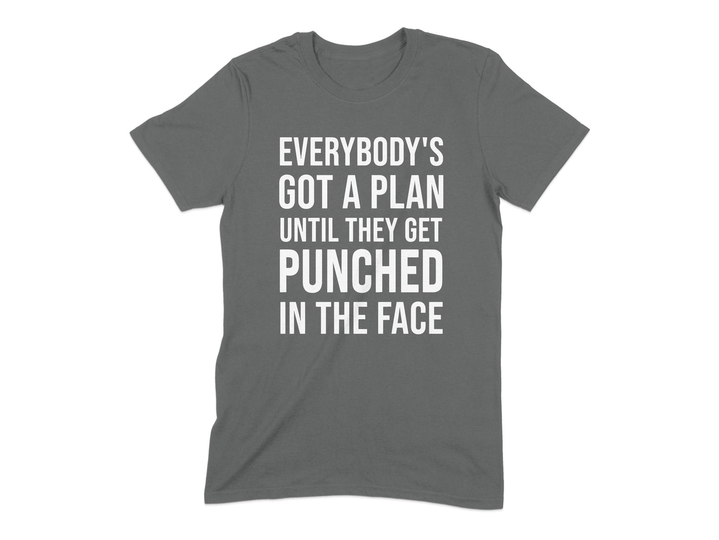 Everybody's Got a Plan Punched in the Face T-shirt product type