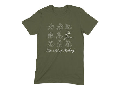 The Art of Rolling Jiu Jitsu Moves Graphic product