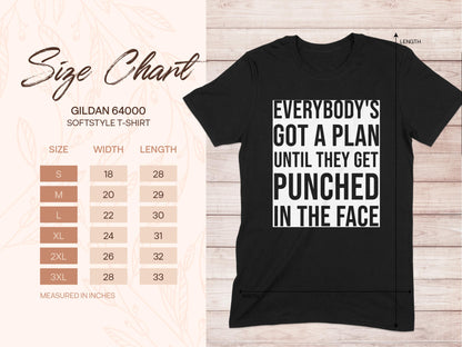Everybody's Got A Plan Punched In Face T-shirt product